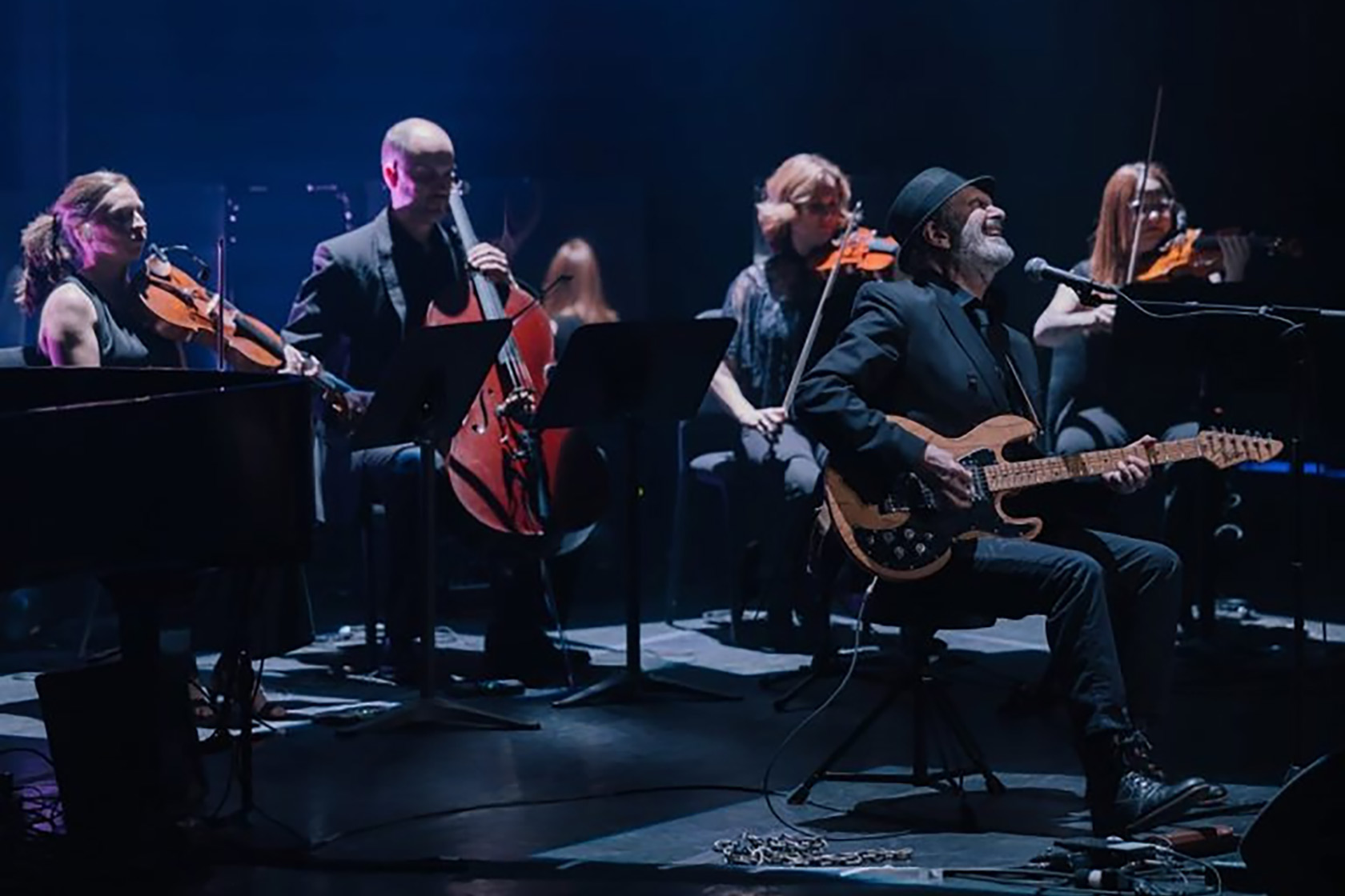 Pierre Flynn avec quatuor à cordes, l’idée avait germé à Québec !